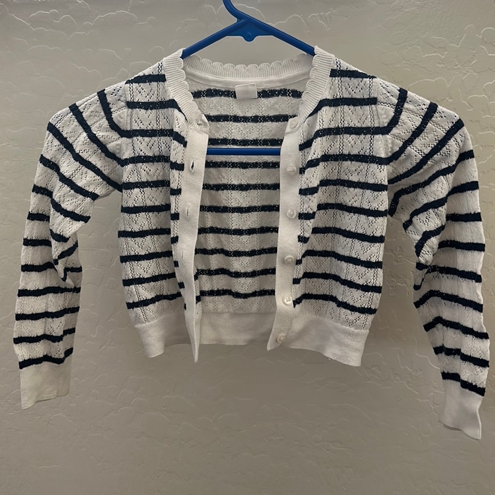 Baby GAP 5T eyelet sweater